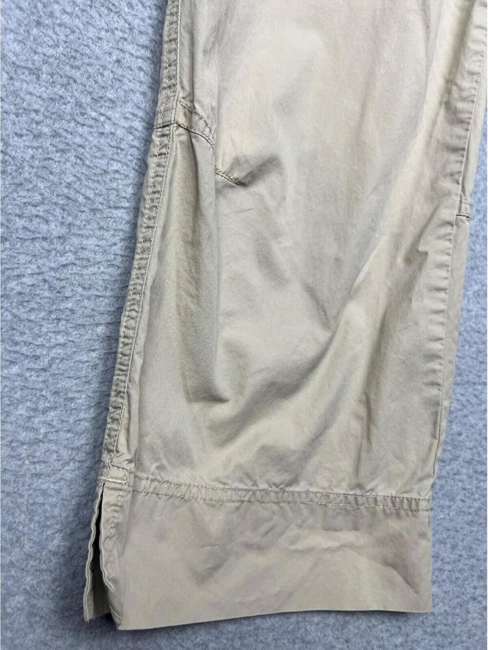 Columbia Capris Cargo Pants Womens 12 Lightweight Khaki Outdoor Sports Casual - Picture 7 of 13